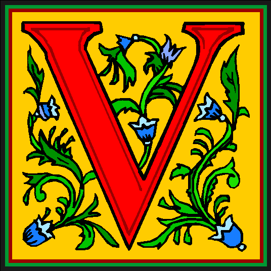 Letter V